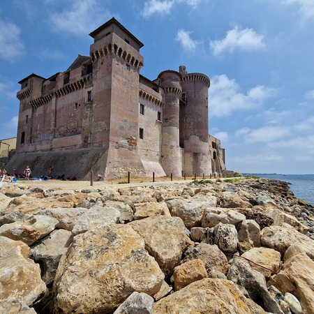 am Meer in Santa Severa